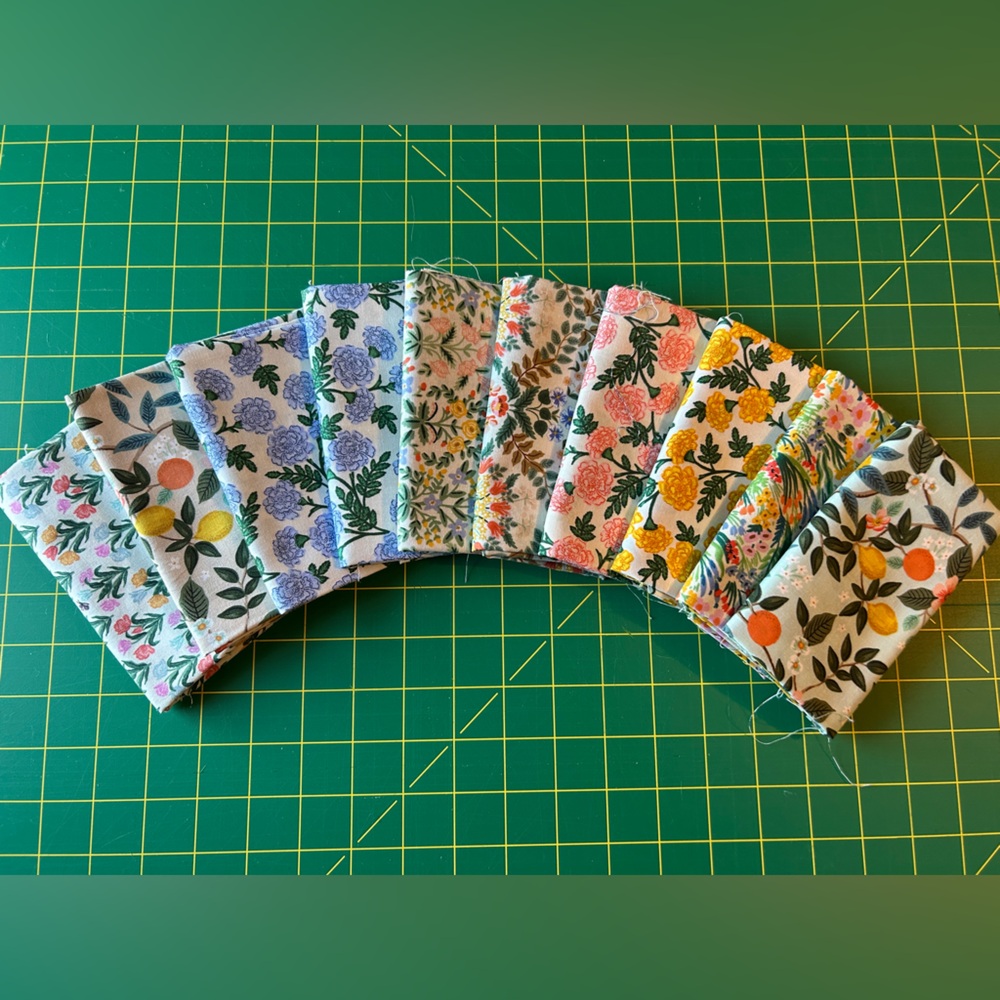 FABRIC DESTASH / Rifle Paper Co Bramble Lights FQ Bundle